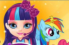 Малышка Барби и Пони - Baby Barbie Little Pony